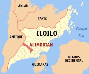 Alimodian Map .